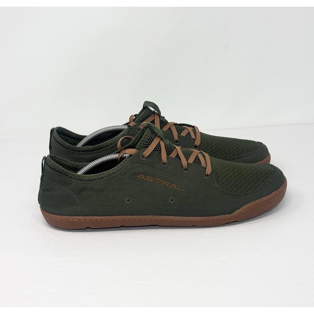 Astral Loyak Mens Water Shoes Size 13 Olive Green Barefoot Athletic Minimalist